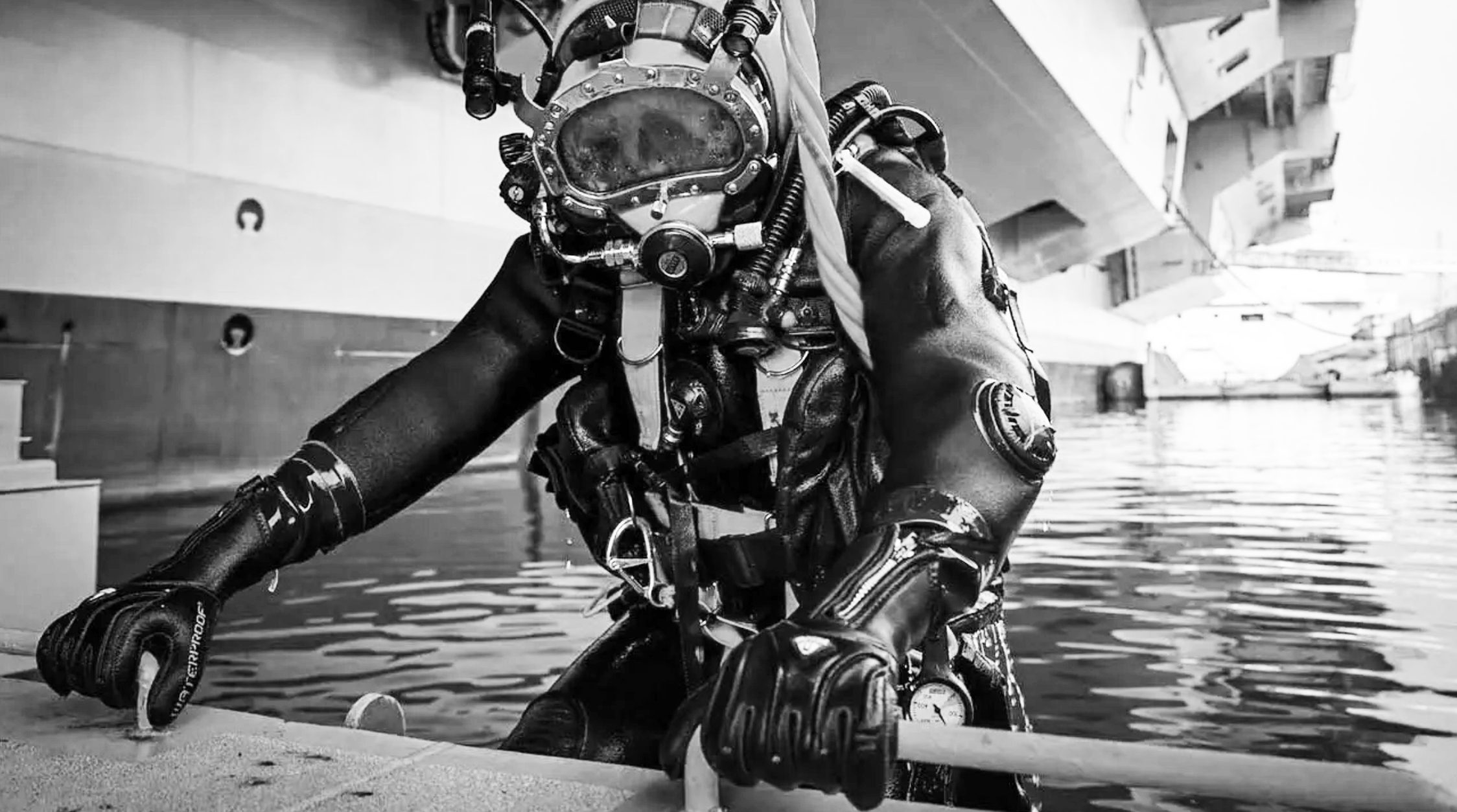 Royal Navy diver